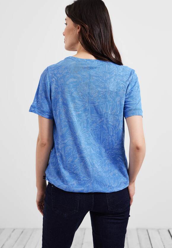 Online-Shop Damen Burn - Blue T-Shirt CECIL Marina Out CECIL |