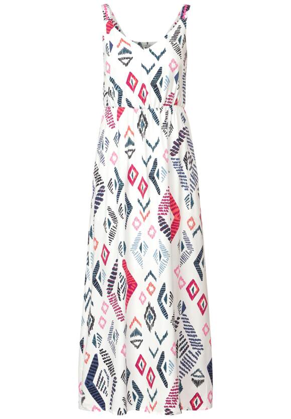 | Damen White CECIL - Online-Shop CECIL Multicolor Kleid Maxi Vanilla