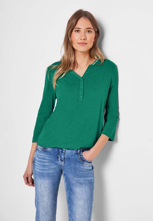 CECIL Shirt im Tunika Style Damen - Luscious Green | CECIL Online-Shop | Rundhalsshirts