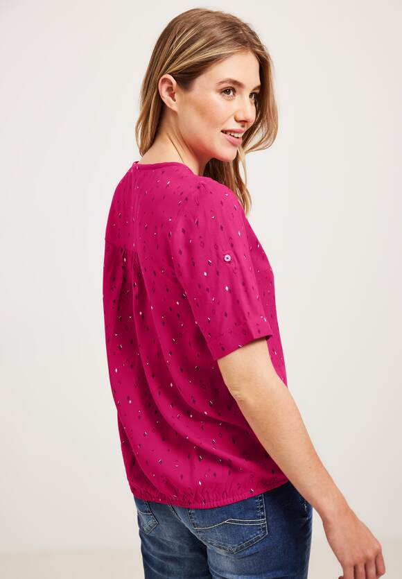 CECIL Bluse mit allover Print Damen - Radiant Pink | CECIL Online-Shop