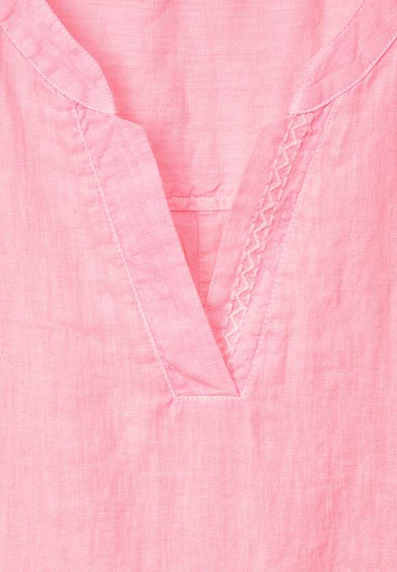 Neon CECIL | - Leinen Kleid Soft CECIL Pink Online-Shop Damen