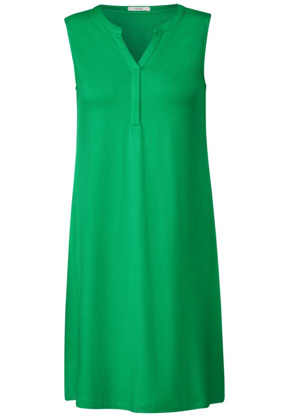 CECIL Online-Shop Fresh - Unifarbe CECIL Green Kleid Damen Jersey | in