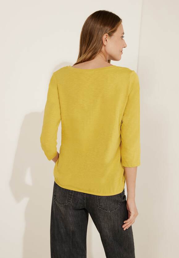 CECIL Tunikashirt Yellow CECIL - | Golden in Unifarbe Damen Online-Shop