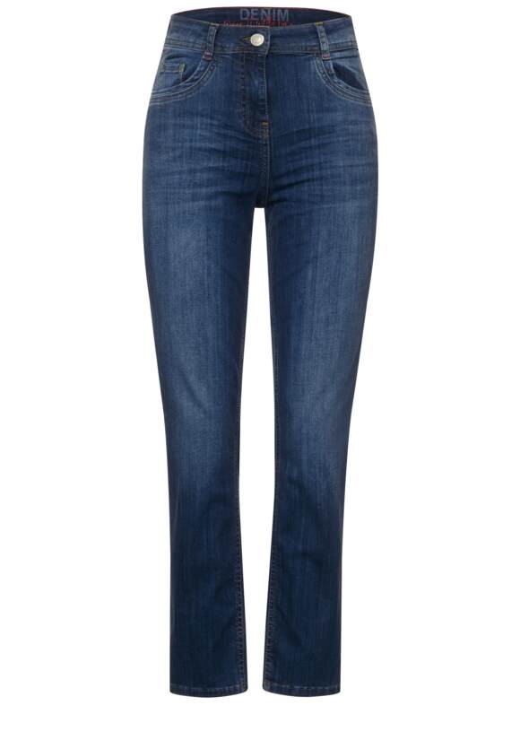 Cecil Denim Jeans in Blau Damen Bekleidung Jeans Capri-Jeans und cropped Jeans 