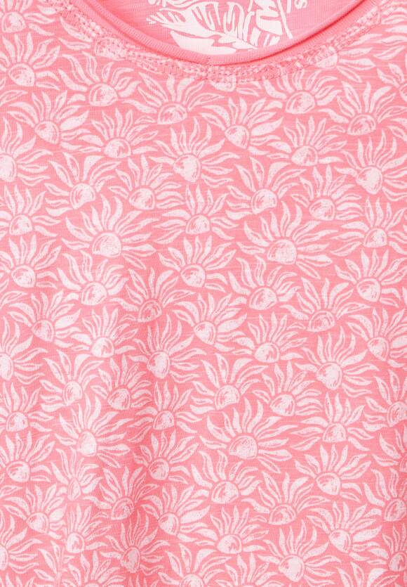 CECIL T-Shirt mit Minimalprint Soft Pink | Online-Shop Damen CECIL 