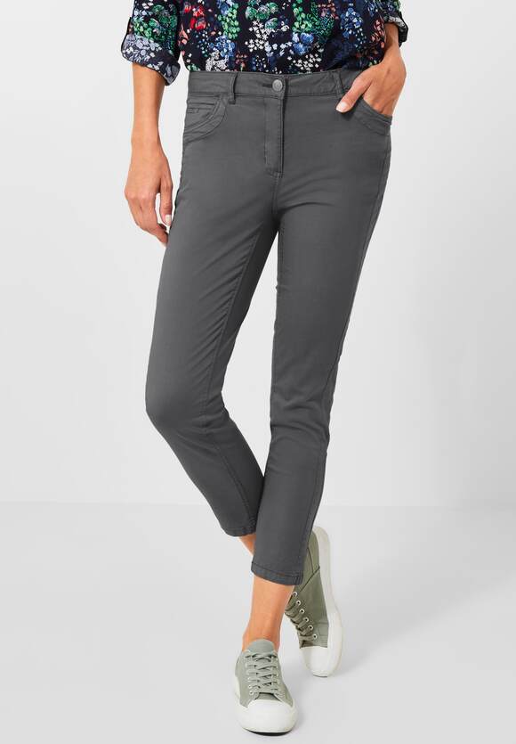CECIL Slim Fit Hose in Style Graphite Damen Vicky Inch - Light CECIL | - Grey 26 Online-Shop
