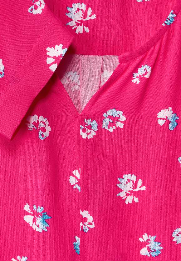 CECIL Minimalprint Bluse Damen - Fresh Pink | CECIL Online-Shop