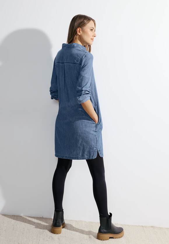 Blaues Wash Light Damen | CECIL - Blue CECIL Online-Shop Jeanskleid
