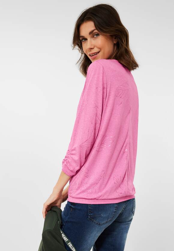 CECIL Printshirt Melange in Damen Rose Frosted - Melange CECIL | Online-Shop