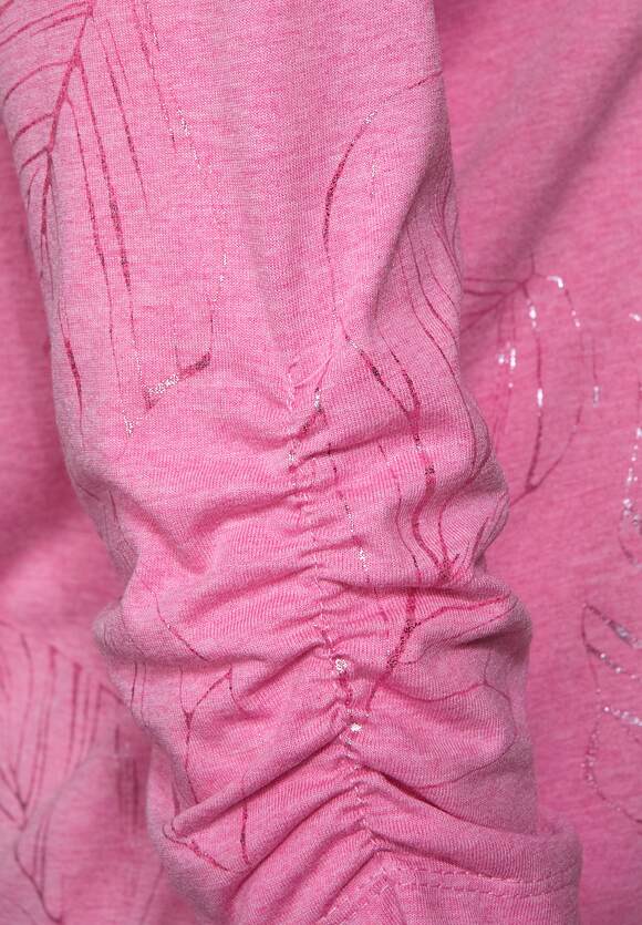 CECIL Printshirt in Damen CECIL Online-Shop - Melange Frosted | Melange Rose