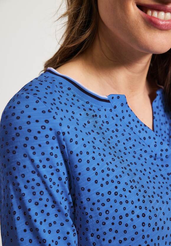 CECIL Shirt im Tunikastyle Damen - Campanula Blue | CECIL Online-Shop