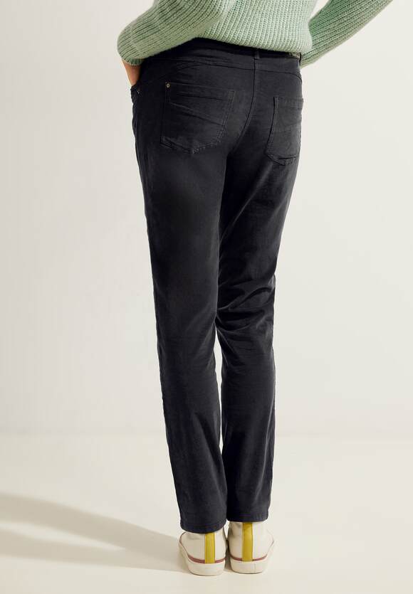 CECIL Slim Fit Cordhose Damen - Style Toronto - Carbon Grey | CECIL  Online-Shop | Stoffhosen