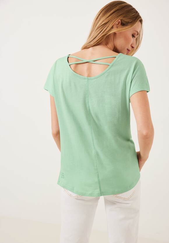 Green fotoprint CECIL CECIL met - Dames Fresh T-shirt Salvia Online-Shop |