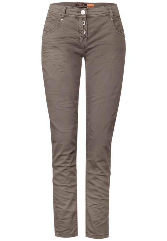 CECIL Loose Fit Hose mit Stretch Damen - Style Scarlett - Sporty Taupe |  CECIL Online-Shop