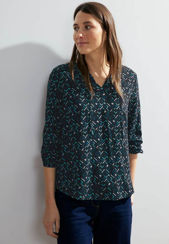 Online-Shop Cool Bluse Damen Mint Unifarbe | Green - CECIL CECIL in