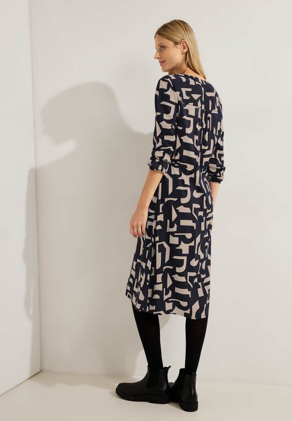 CECIL Viskose Kleid mit Print Blue Sky CECIL - Online-Shop Night | Damen