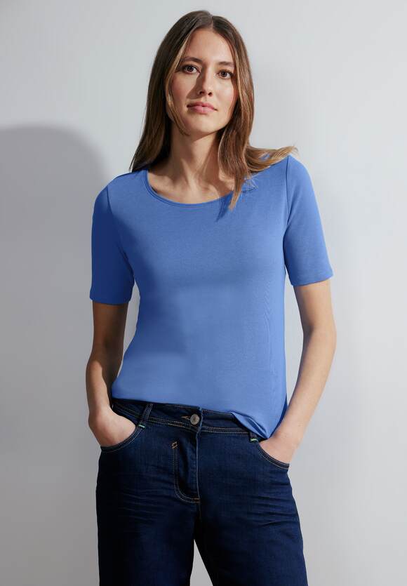 CECIL Shirt im Tunika Style Damen - Pool Aqua Blue | CECIL Online-Shop