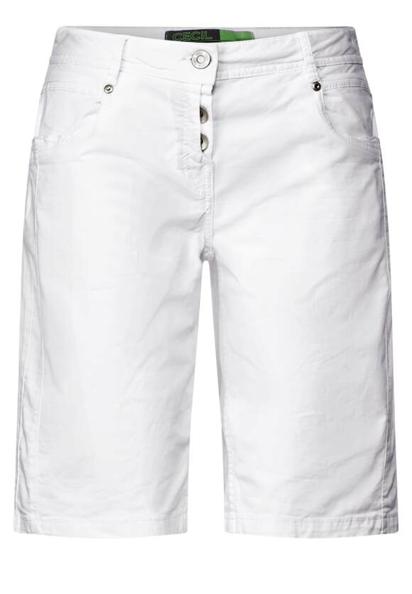 CECIL Loose Fit Stretch Shorts Damen - Style Scarlett - White | CECIL  Online-Shop