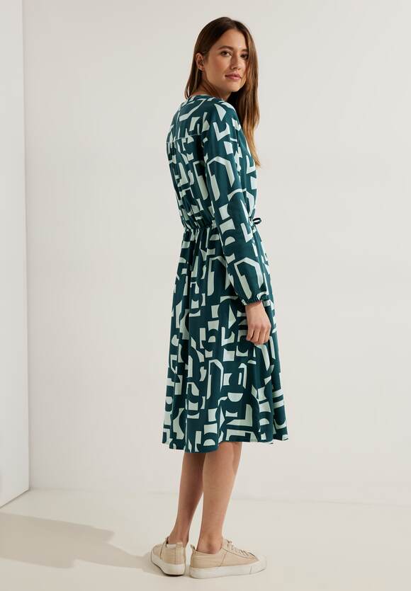 CECIL Viskose Kleid mit Print Green Deep Damen | Online-Shop - CECIL Lake