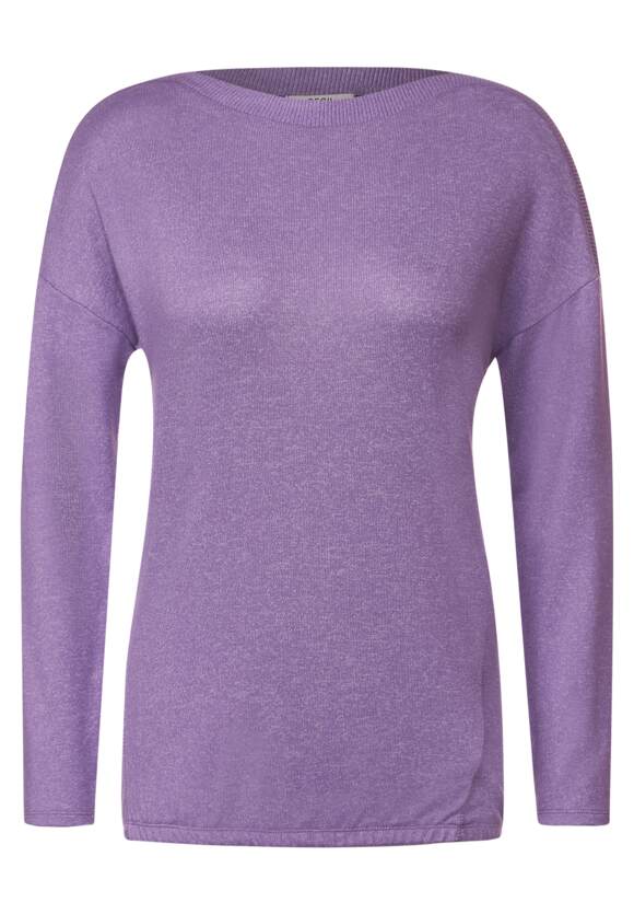 CECIL - Lilac Langarmshirt Pastel Damen Melange CECIL Online-Shop Cosy |
