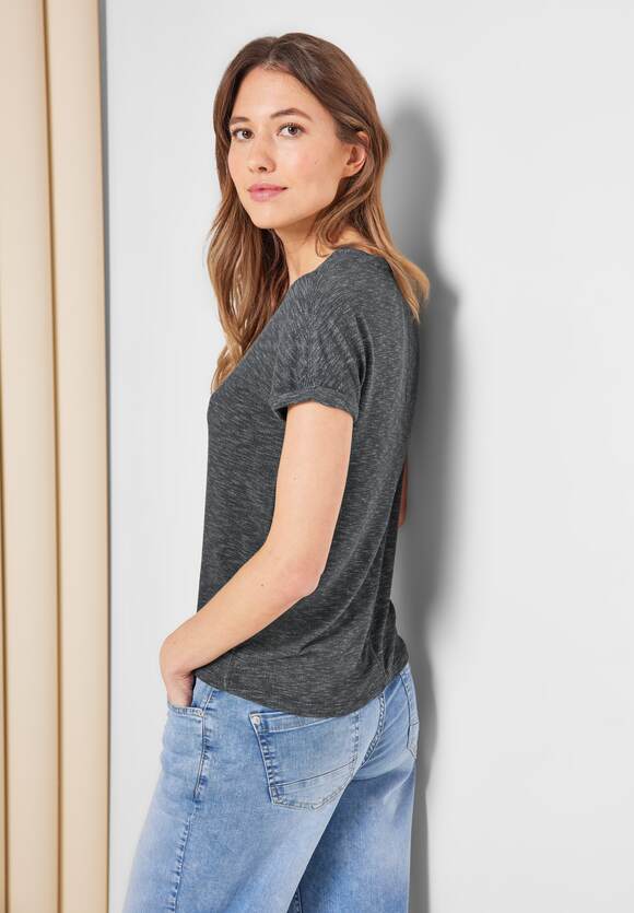 - Optik CECIL Easy in Damen T-Shirt Khaki Melange CECIL Online-Shop | Melange