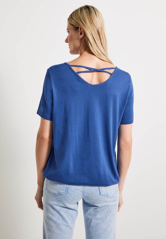CECIL Shirt met wave - | Sea Online-Shop CECIL Dames Blue fotoprint