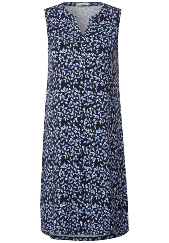 CECIL Minimalprint Jersey Kleid Damen - Online-Shop Deep | CECIL Blue