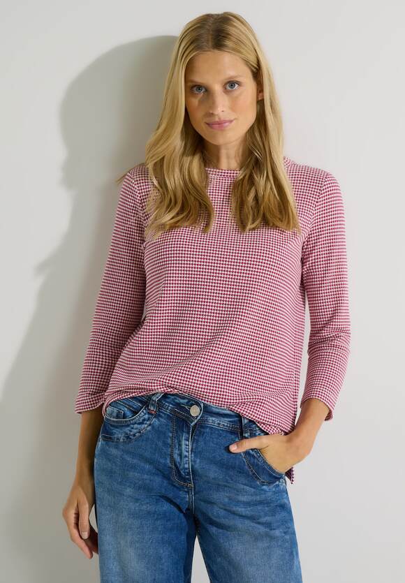 CECIL Shirt mit Struktur | - Pink Online-Shop Cool Damen CECIL