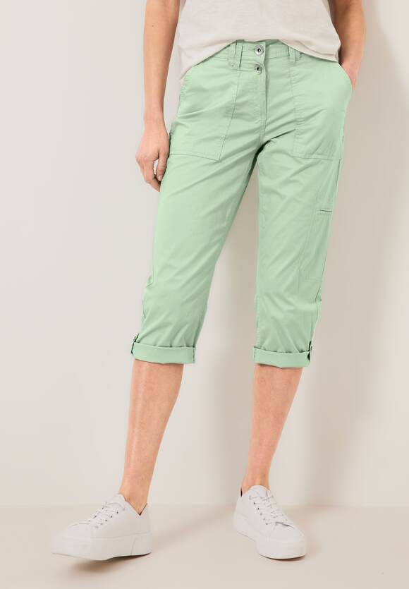 Fresh York Style - New - Hose Salvia Online-Shop Green CECIL CECIL Fit | Casual Papertouch Damen