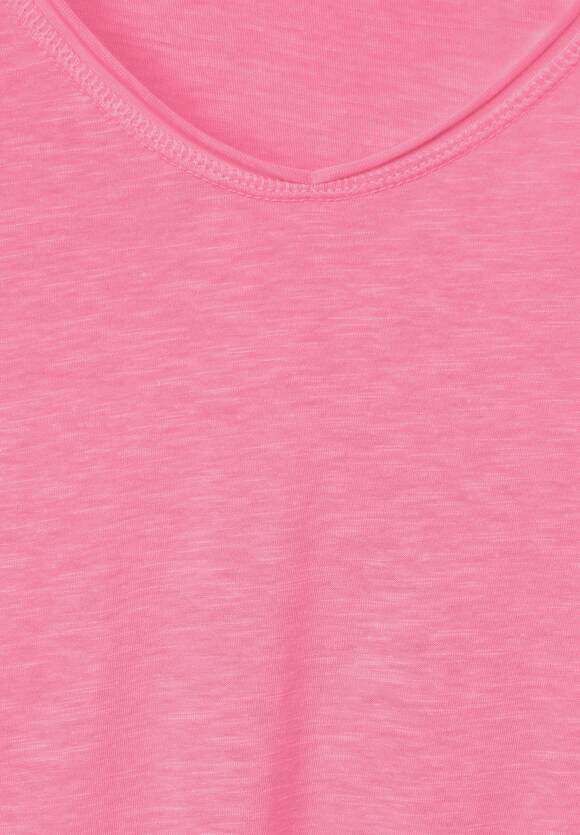 CECIL in T-Shirt Pink Damen - | Soft Online-Shop CECIL Basic Unifarbe