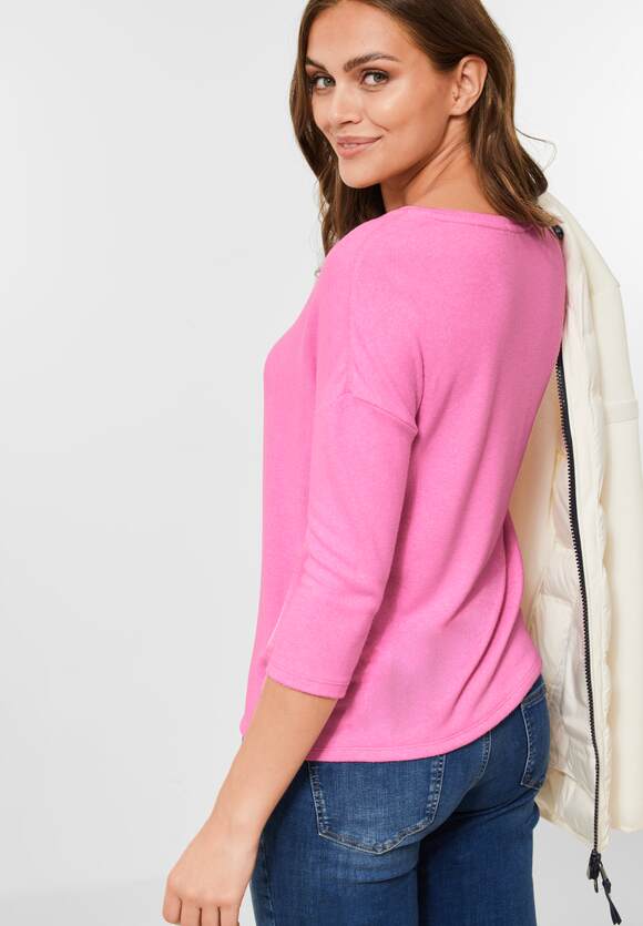 Red Heather | Online-Shop CECIL Melange - in Shirt Melange Multicolour CECIL Damen