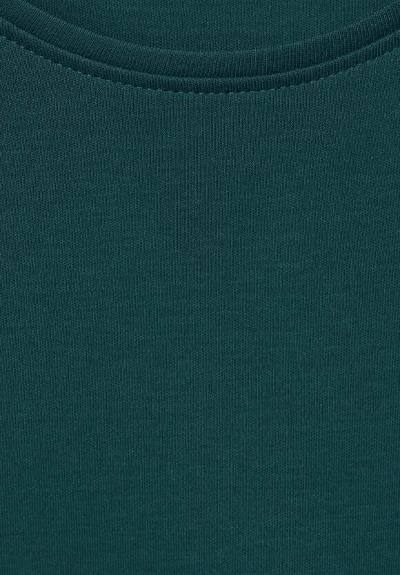 CECIL Basic shirt met Pia - Style Green Lake Online-Shop mouw - CECIL Dames | Deep lange