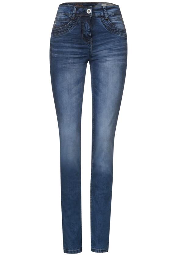 Slim fit jeans met slim legs
