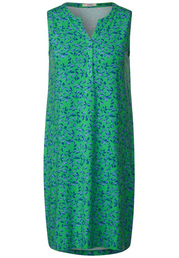 CECIL Minimalprint Jersey Fresh Damen Kleid - Online-Shop | CECIL Green