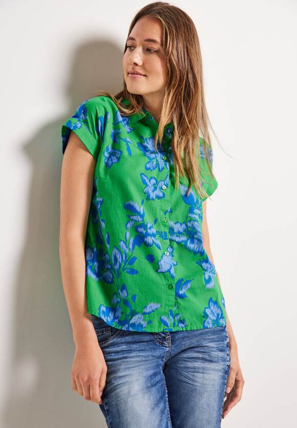 CECIL Kurzarmbluse mit Print Damen - Fresh Green | CECIL Online-Shop