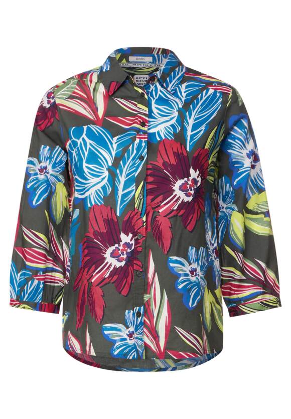 CECIL | Blumenprint Online-Shop Khaki CECIL mit Bluse Damen Easy -