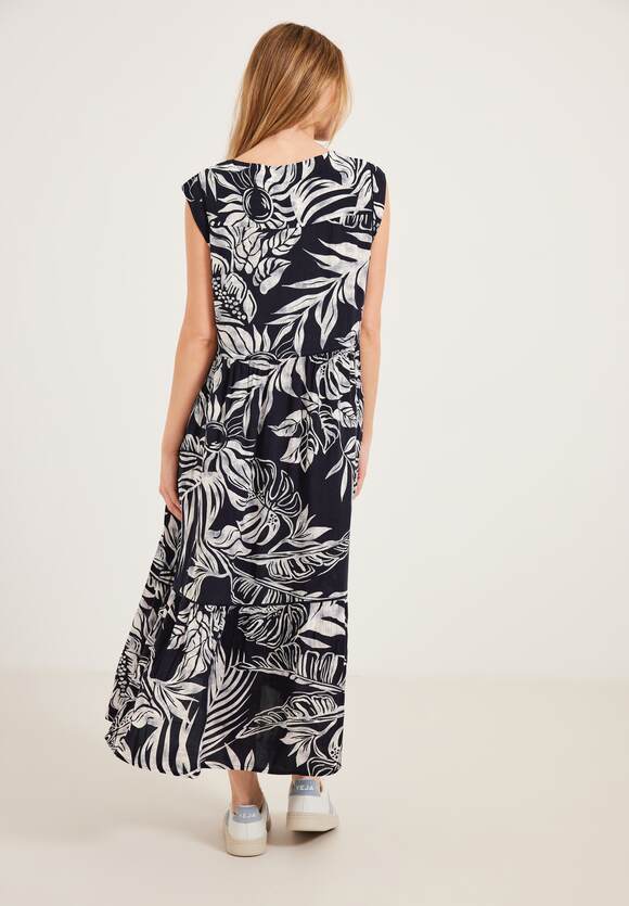 - Carbon CECIL CECIL | Kleid Print Damen Grey Online-Shop Viskose