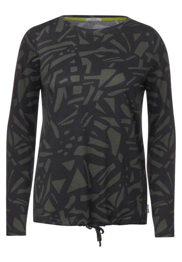 CECIL Langarmshirt mit Print Damen CECIL | Online-Shop - Black