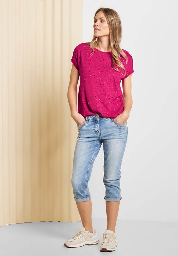 CECIL Shirt Pink Schulterschlitz Radiant CECIL mit Online-Shop - | Damen