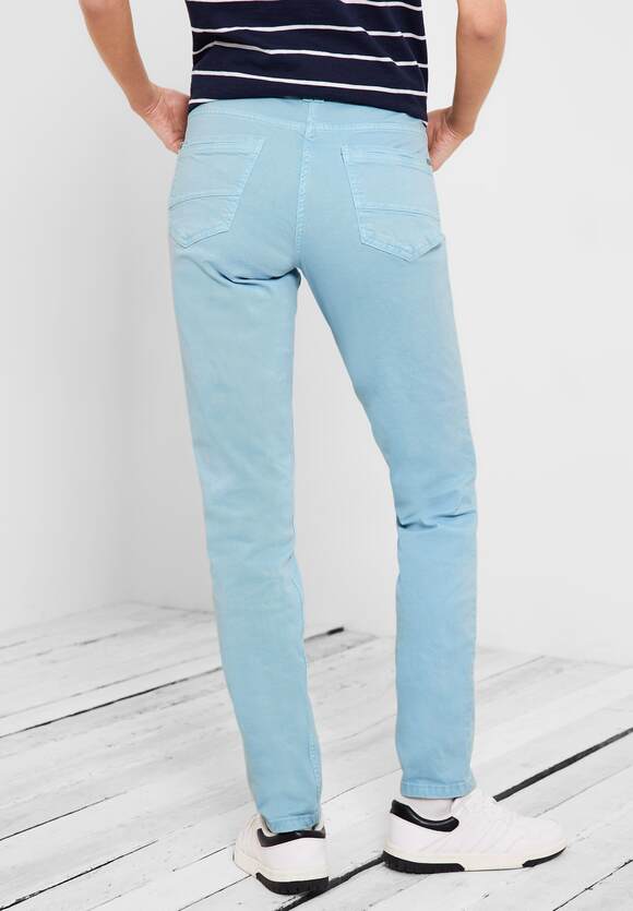 mit | CECIL CECIL - Fit - Scarlett Online-Shop Hose Damen Faded Loose Blue Stretch Style