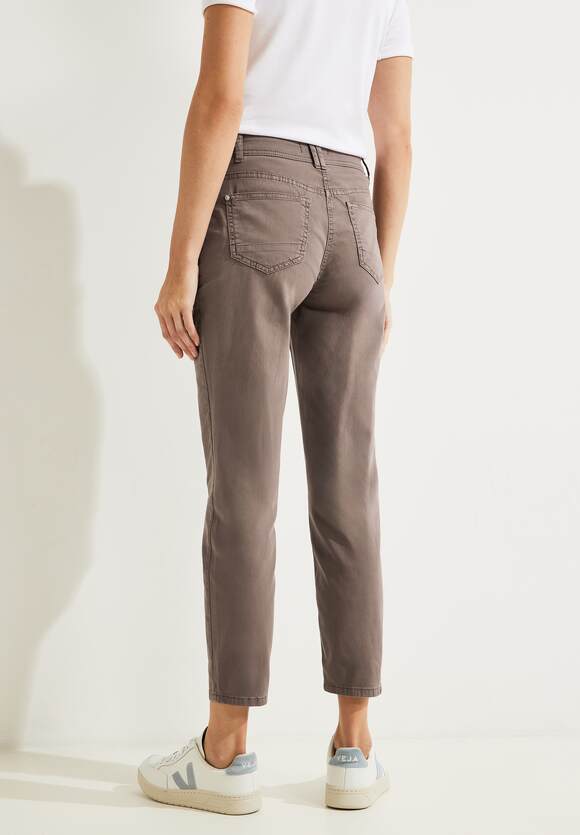 CECIL Loose Fit Joggstyle Hose - | Damen - Style Online-Shop Sporty Taupe CECIL Tracey