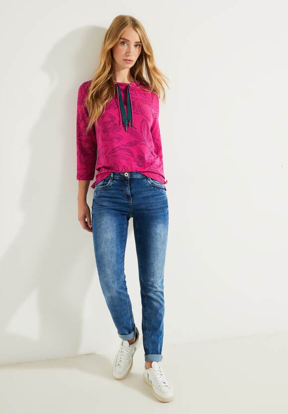 CECIL Damenshirt mit Blumenprint Damen - Online-Shop | CECIL Cool Pink