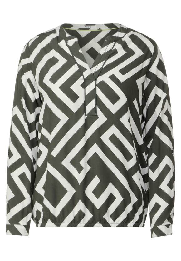 CECIL Bluse mit Print Damen - Dynamic Khaki | CECIL Online-Shop