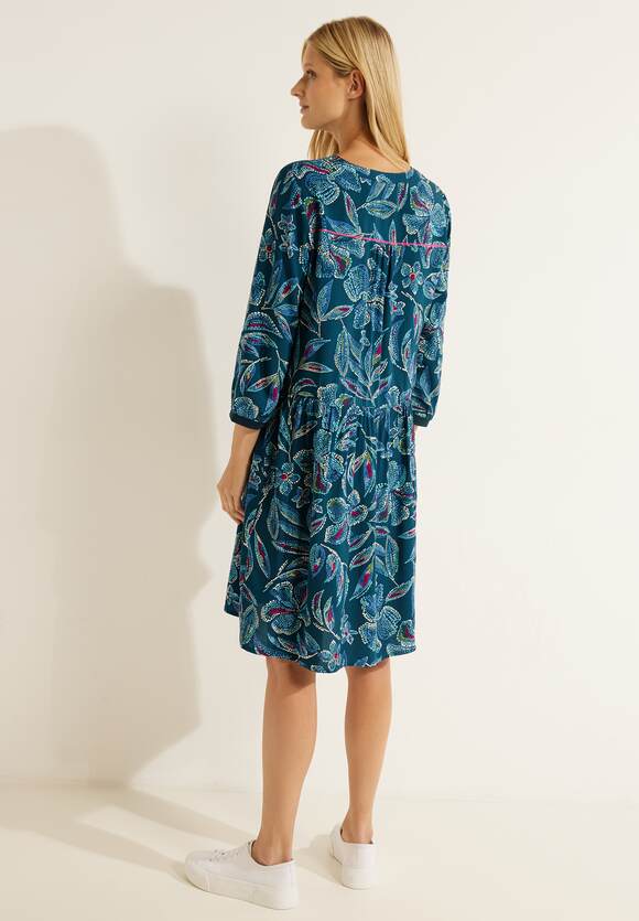 CECIL Kleid mit Multicolorprint Damen - Deep Lake Green | CECIL Online-Shop