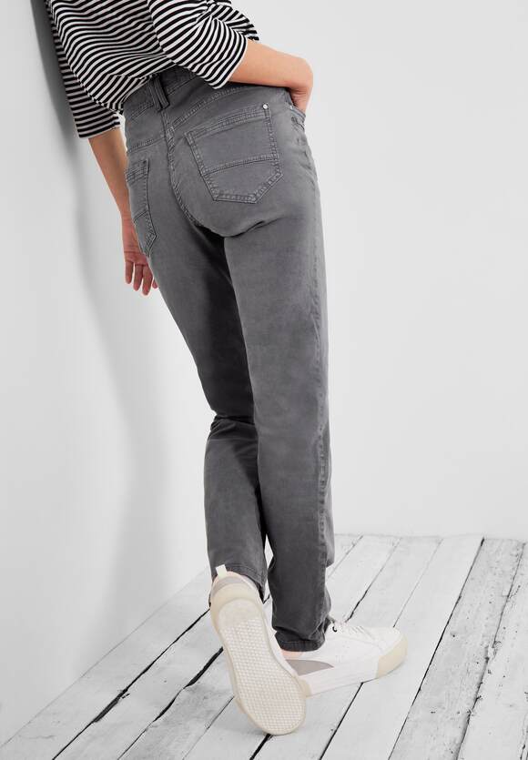 CECIL Loose Fit Hose mit Stretch Damen - Style Scarlett - Cool Grey | CECIL  Online-Shop | Stretchhosen