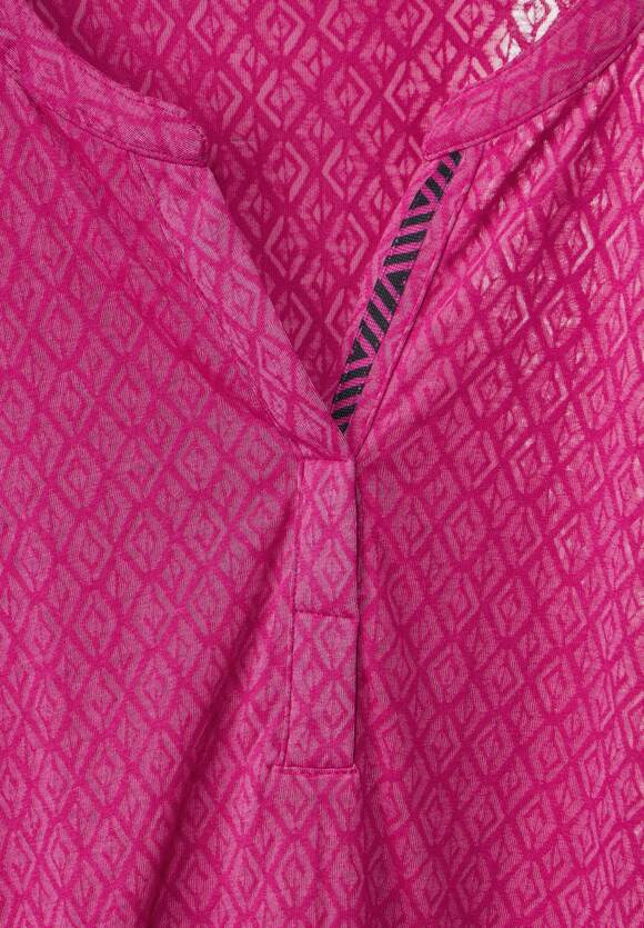 CECIL T-Shirt in Ausbrenner-Optik Damen - Cool Pink | CECIL Online-Shop