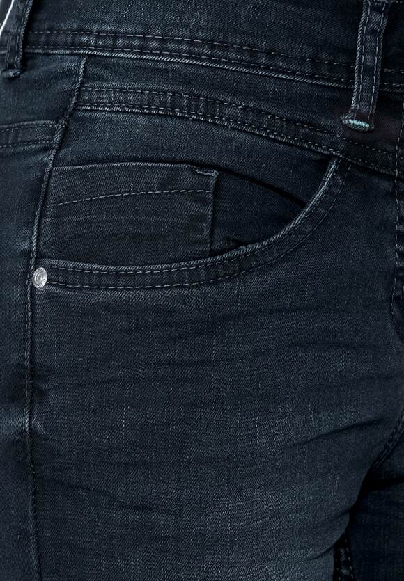 CECIL Washed Blue Toronto | Fit Jeans Black - Slim Damen CECIL Style Online-Shop -