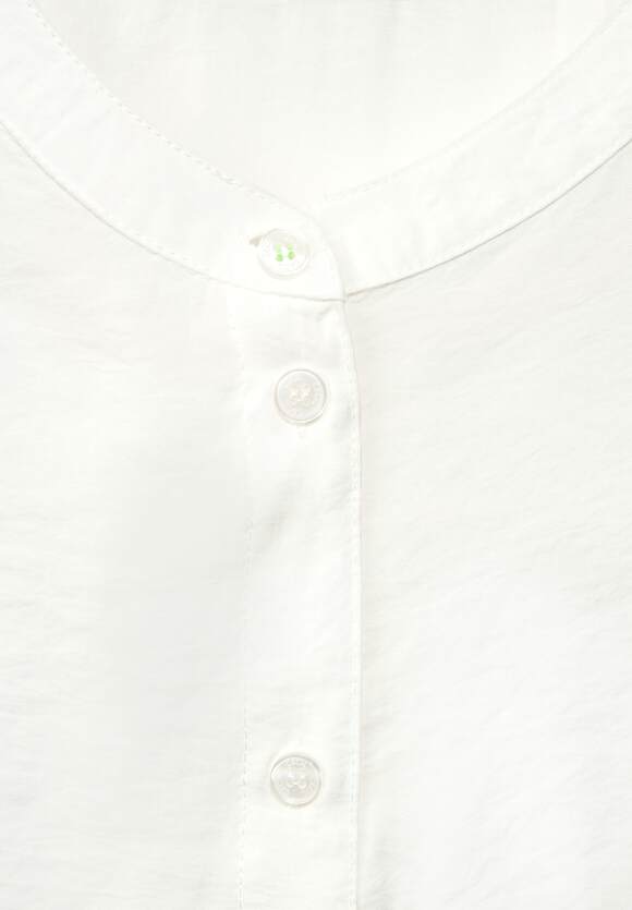 Damen White - in Online-Shop CECIL Vanilla Unifarbe | Longbluse CECIL
