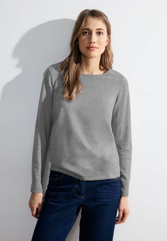 CECIL Feinstrick Pullover Damen | Online-Shop Sage CECIL Green Melange - Clear