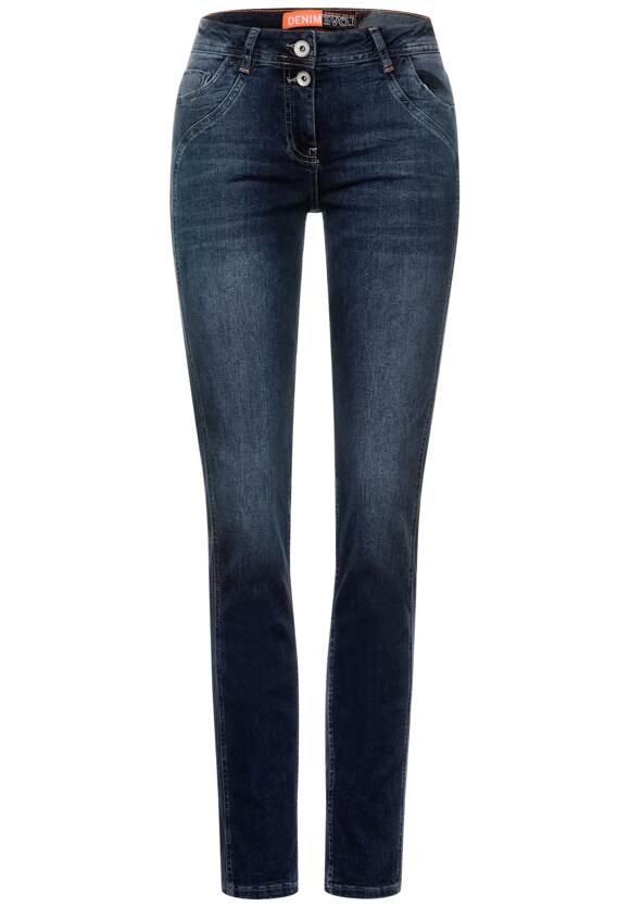 Mediumblauwe loose fit jeans